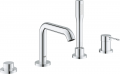 Grohe Essence 19578001 Krom Küvet Bataryası