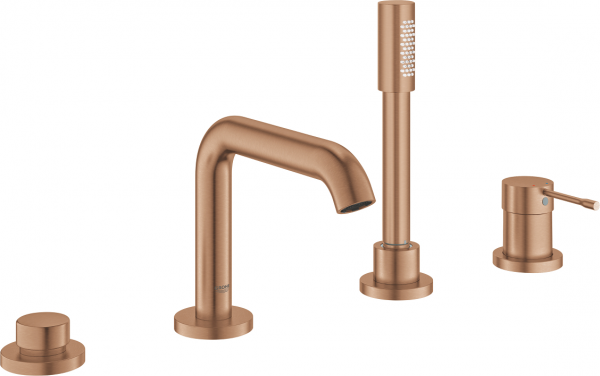 Grohe Essence 19578DL1 Küvet Bataryası (Bakır)
