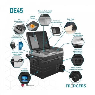 Fridgers DE45W Oto Buzdolabı