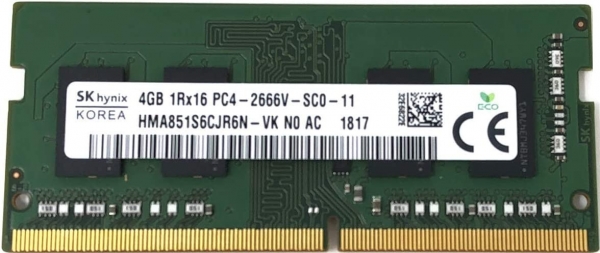 SK Hynix HMA851S6DJR6N 4 GB 2666 MT