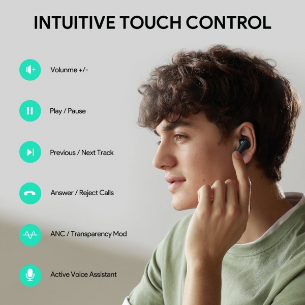 Aukey EP-M1NC Tam Kablosuz Kulaklık