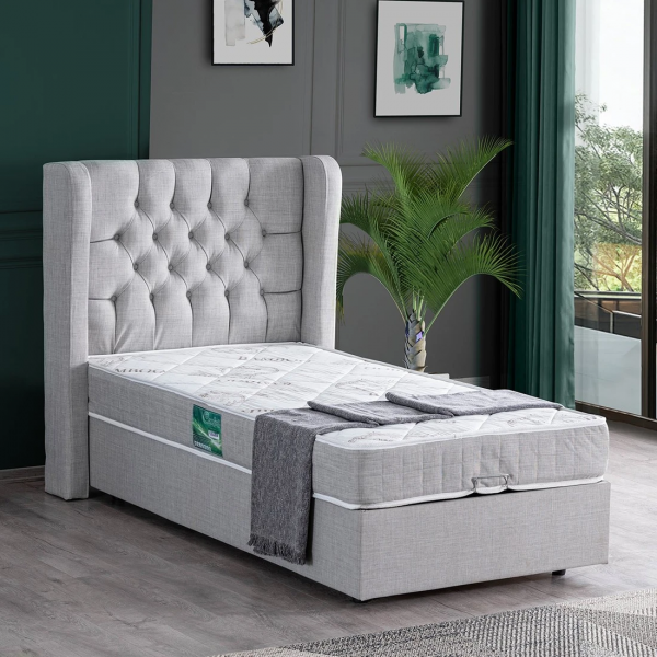 Setay Riga Comfort 100x200 Baza+Başlık+Yatak Seti