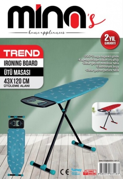 Mina Trend Monoblok Ütü Masası