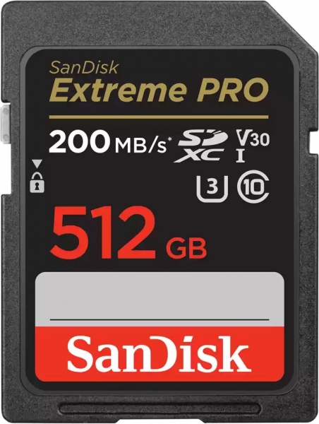 Sandisk Extreme Pro SD (512 GB)