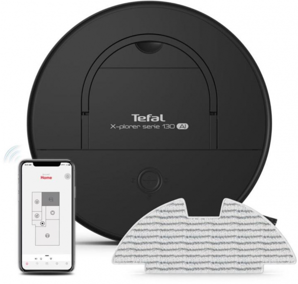 Tefal RG9075 X-Plorer Serie 130 AI Robot Süpürge+Mop