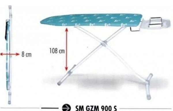 Gazella Sm/gzm 900 S Squad Ütü Masası