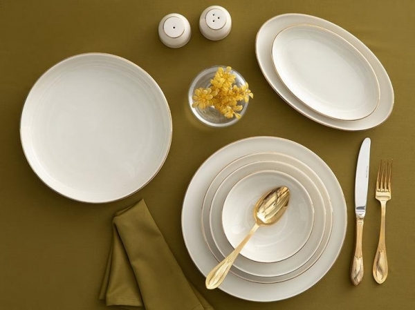 English Home Torino Gold 54 Parça Yemek Takımı