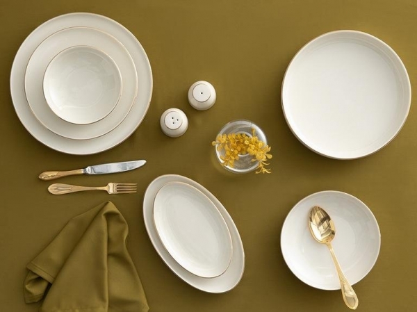 English Home Torino Gold 54 Parça Yemek Takımı