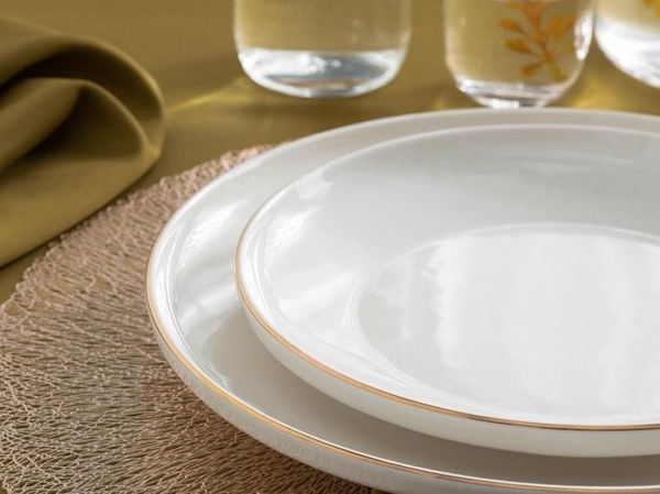 English Home Torino Gold 54 Parça Yemek Takımı