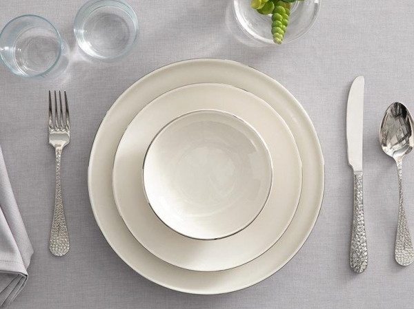 English Home Torino Platin 18 Parça Yemek Takımı