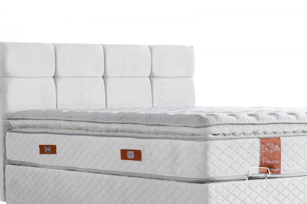 Setay Gümüş Real Pedli 160x200 Baza+Başlık+Yatak Seti