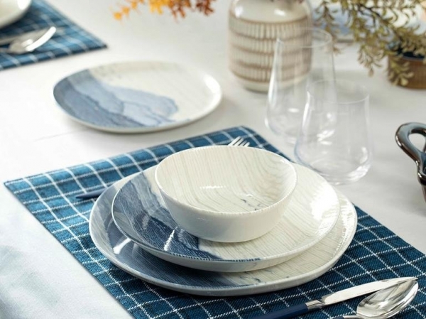 English Home Silent Sea 16 Parça Yemek Takımı