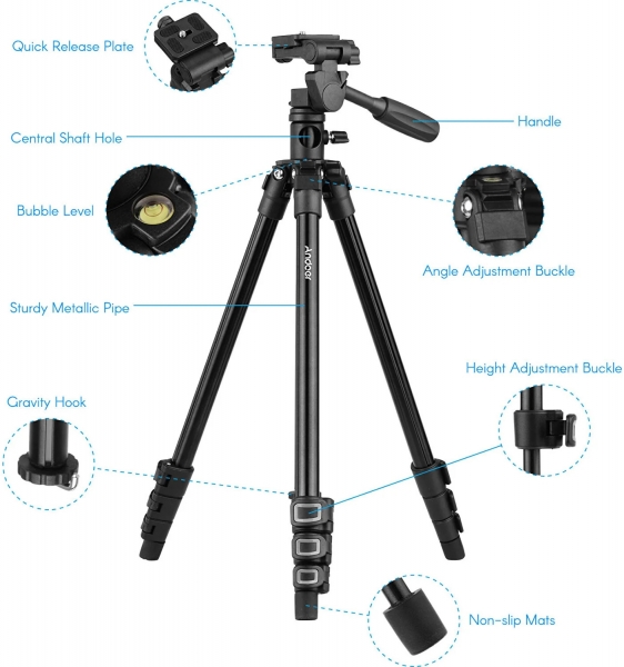 Andoer Q160HA Tripod