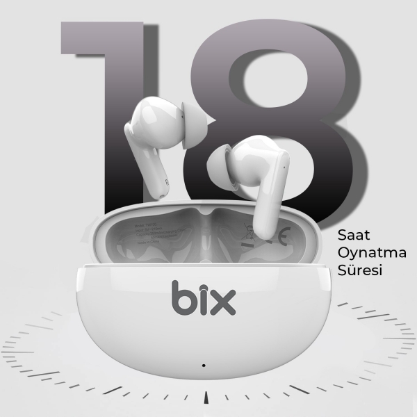 Bix X1 ANC Tam Kablosuz Kulaklık