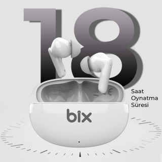 Bix X1 ANC Tam Kablosuz Kulaklık