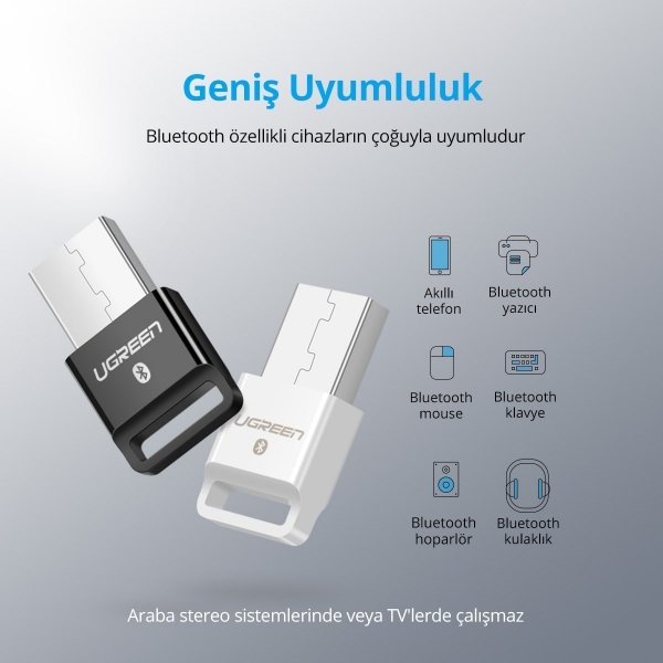 Ugreen USB Bluetooth 4.0 Bluetooth Adaptör