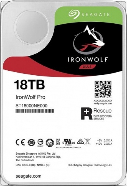 Seagate IronWolf Pro HDD (18 TB)