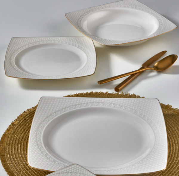 Güral Porselen Bonenjoy 8 Parça Yemek Takımı