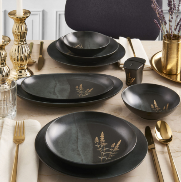 Güral Porselen Camelia 6428 30 Parça Yemek Takımı