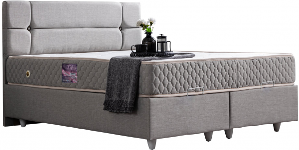 Setay Luna Deluxe 160x200 Baza+Başlık+Yatak Seti