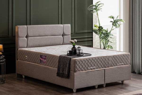 Setay Luna Deluxe 180x200 Baza+Başlık+Yatak Seti