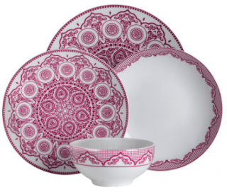 Güral Porselen Camelia 5510 18 Parça Yemek Takımı