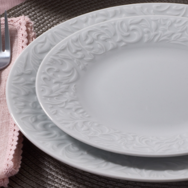 Güral Porselen Bronte 18 Parça Yemek Takımı