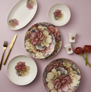Güral Porselen Camelia 2794 30 Parça Yemek Takımı
