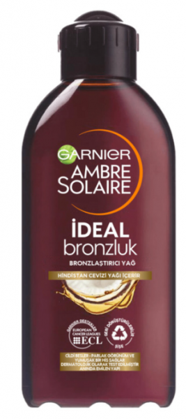 Garnier Ambre Solaire İdeal Bronzluk Bronzlaştırıcı Yağ 200 ml