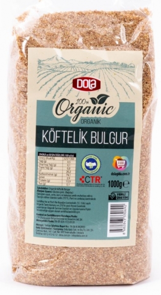 Dola Organik Köftelik Bulgur 1 kg