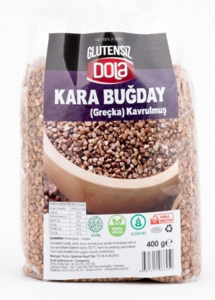 Dola Glutensiz Kavrulmuş Karabuğday Greçka 400 gr