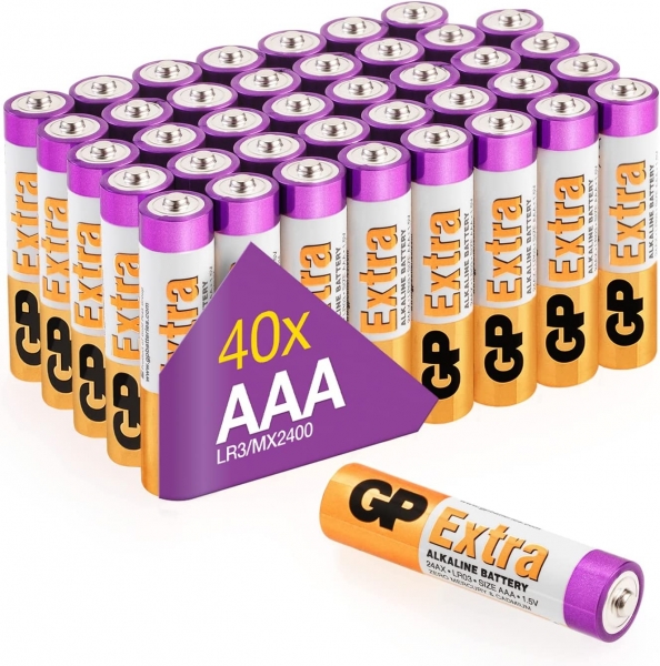 GP Extra AAA 40'lı İnce Kalem Pil