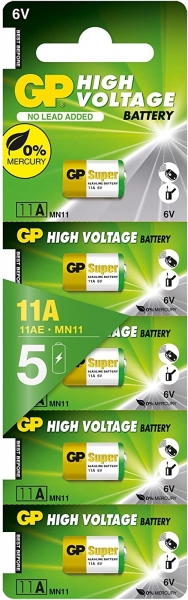 GP 11A MN11 5'li Özel Pil