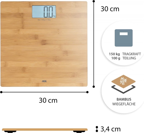 ADE BE 925 Martina Dijital Banyo Tartısı