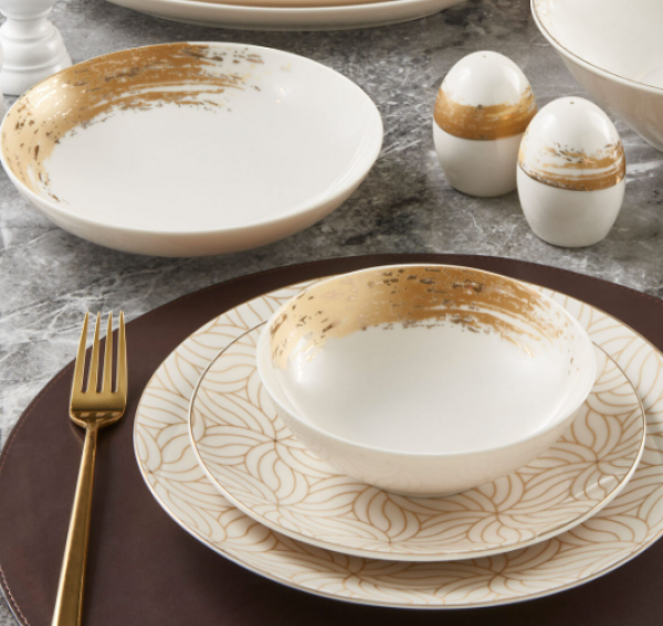 Güral Porselen Camelia 6420 54 Parça Yemek Takımı