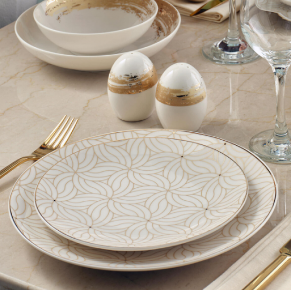 Güral Porselen Camelia 6420 54 Parça Yemek Takımı