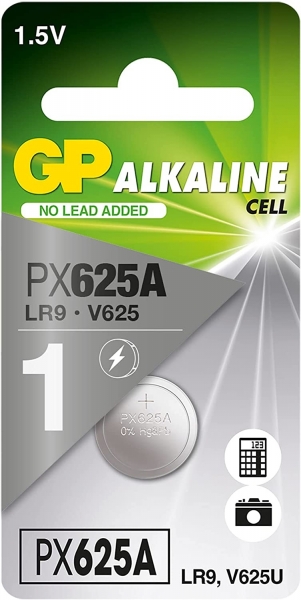 GP PX625A 625A E624GZ Düğme Pil
