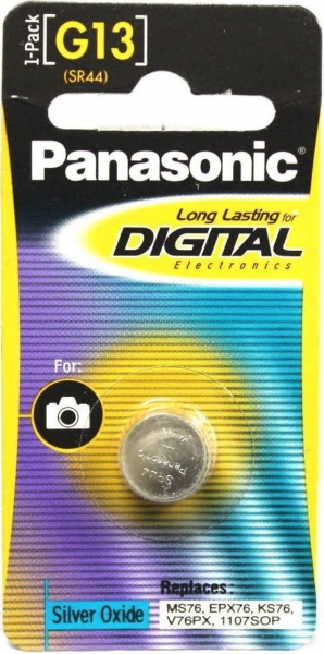 Panasonic G13 SR44 V76PX 357/303 Düğme Pil