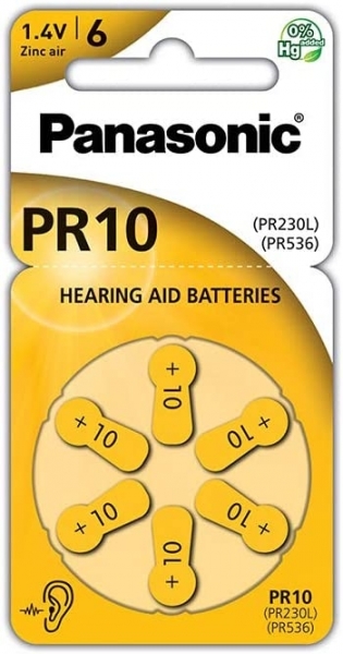 Maxell Panasonic PR10 PR230 PR536 6'lı Düğme Pil