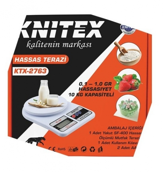 Knitex KTX-2763 Mutfak Terazisi
