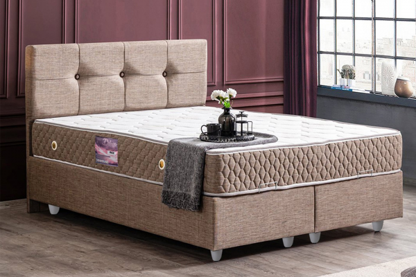 Setay Sion Deluxe 180x200 Baza+Başlık+Yatak Seti