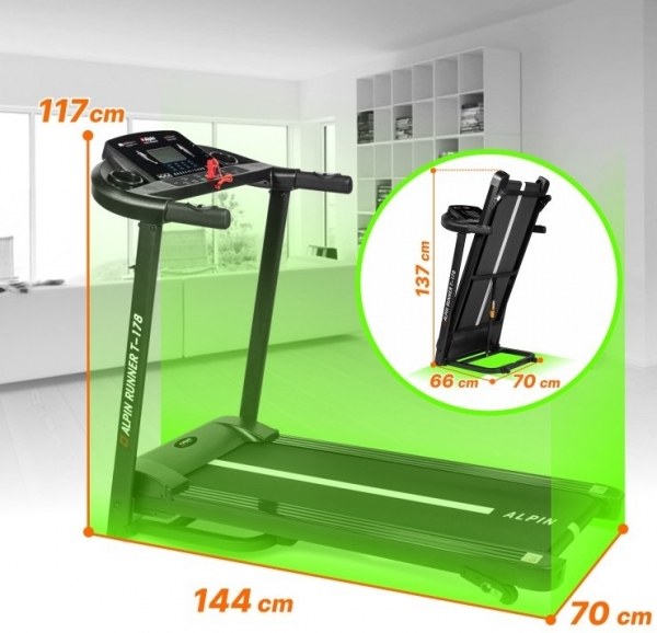Alpin Runner T-178 Koşu Bandı