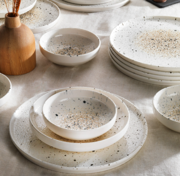 Schafer Vita BEJ01 24 Parça Yemek Takımı (Bej / Modern)