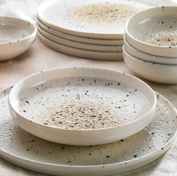 Schafer Vita BEJ01 24 Parça Yemek Takımı (Bej / Modern)