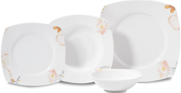 Korkmaz Serra Collection A8885 24 Parça Yemek Takımı