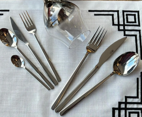 Rossev Dali Allegra Silver 42 Parça Çatal Kaşık Bıçak Takımı