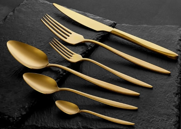 Amboss Cosmos Mattgold 36 Parça Çatal Kaşık Bıçak Takımı