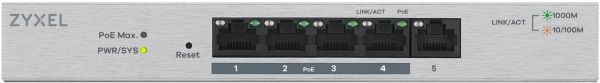 Zyxel GS1200-5HP Yönetilebilir Switch