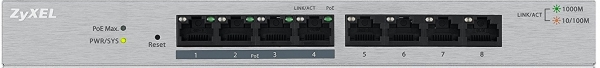 Zyxel GS1200-8HP Yönetilebilir Switch