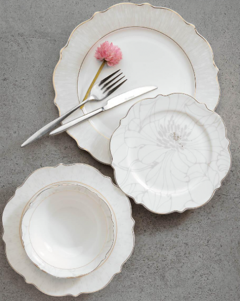 Korkmaz Eliza Collection A8279 60 Parça Yemek Takımı